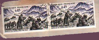Postage stamps postal mark Annee 1969