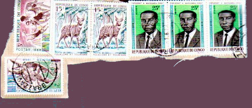 Postage stamps postal mark Annee 1967