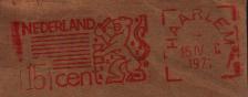 Postage stamps postal mark Annee 1971