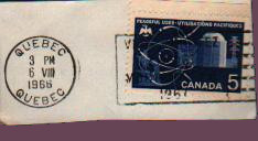 Postage stamps postal mark Annee 1966