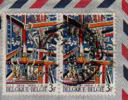 Postage stamps postal mark Annee 1969