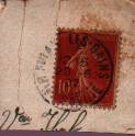 Postage stamps postal mark Annee 1907