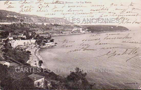 Cartes postales anciennes > CARTES POSTALES > carte postale ancienne > cartes-postales-ancienne.com Provence alpes cote d'azur Alpes maritimes Roquebrune Cap Martin