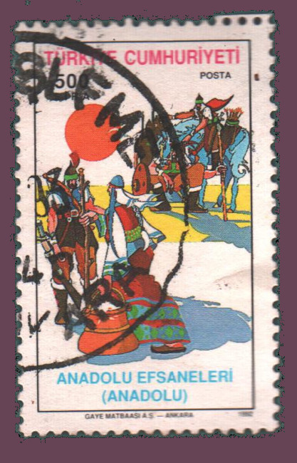 Postage stamps world countries Turquie Vrac<br>