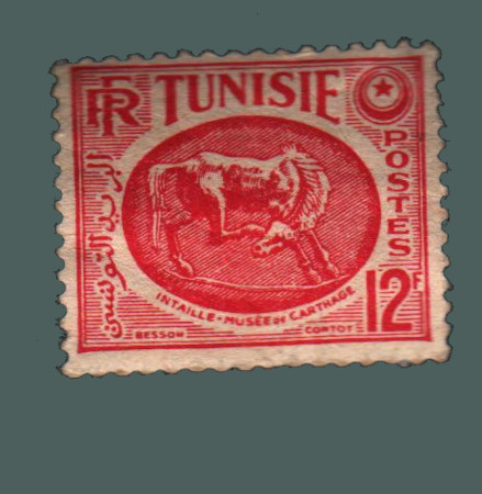 Old postcards world postage stamps