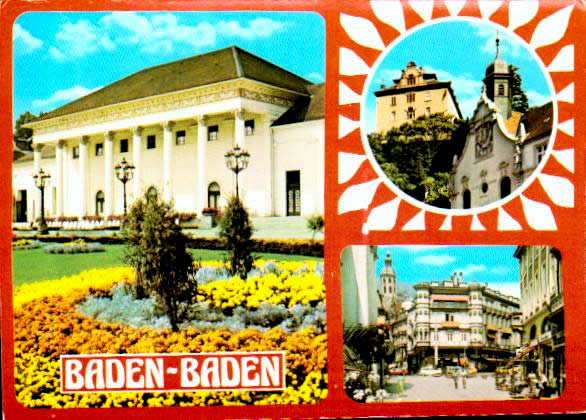 Cartes postales anciennes > CARTES POSTALES > carte postale ancienne > cartes-postales-ancienne.com Union europeenne Allemagne Baden baden