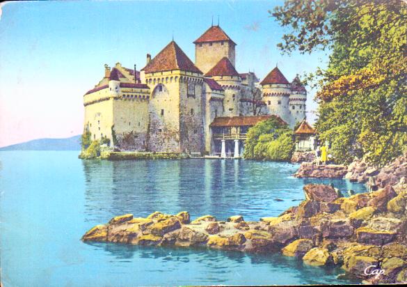 Cartes postales anciennes > CARTES POSTALES > carte postale ancienne > cartes-postales-ancienne.com Suisse Chillon