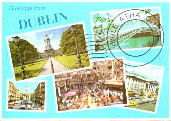 Cartes postales anciennes > CARTES POSTALES > carte postale ancienne > cartes-postales-ancienne.com Union europeenne Irlande Dublin