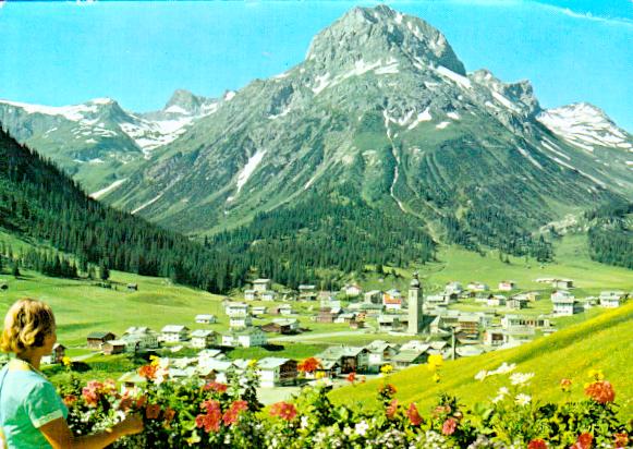 Cartes postales anciennes > CARTES POSTALES > carte postale ancienne > cartes-postales-ancienne.com Union europeenne Autriche Lech am arlberg