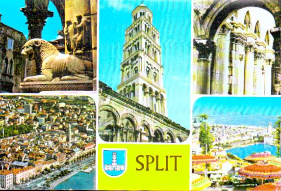Cartes postales anciennes > CARTES POSTALES > carte postale ancienne > cartes-postales-ancienne.com Union europeenne Croatie Split
