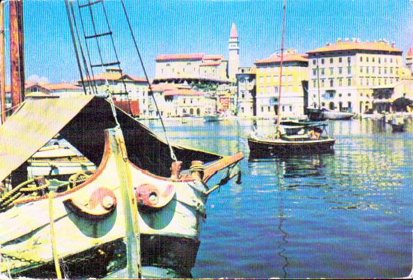 Cartes postales anciennes > CARTES POSTALES > carte postale ancienne > cartes-postales-ancienne.com Union europeenne Slovenie Piran
