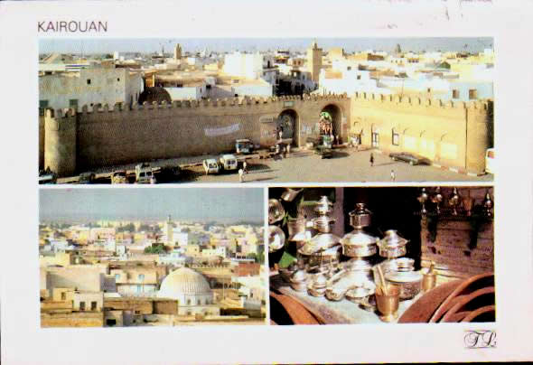 Cartes postales anciennes > CARTES POSTALES > carte postale ancienne > cartes-postales-ancienne.com Tunisie Kairouan