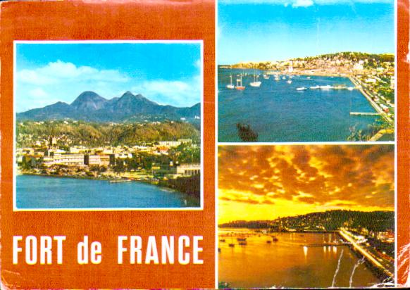 Cartes postales anciennes > CARTES POSTALES > carte postale ancienne > cartes-postales-ancienne.com Antilles francaises Martinique. Fort de france