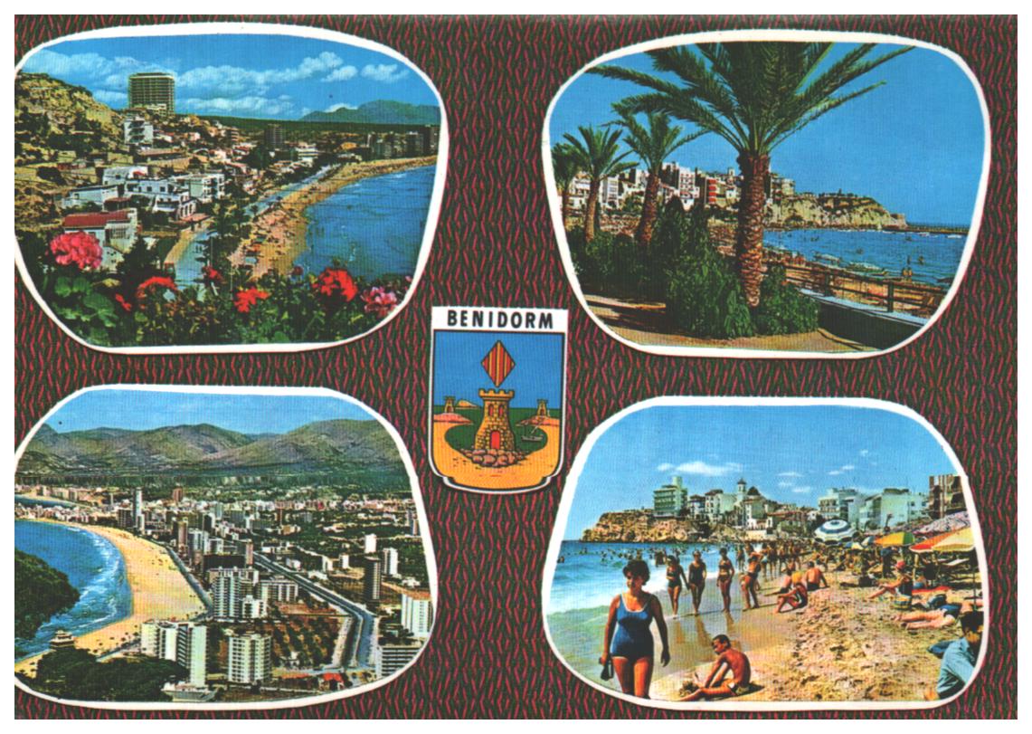 Cartes postales anciennes > CARTES POSTALES > carte postale ancienne > cartes-postales-ancienne.com Union europeenne Espagne Benidorm