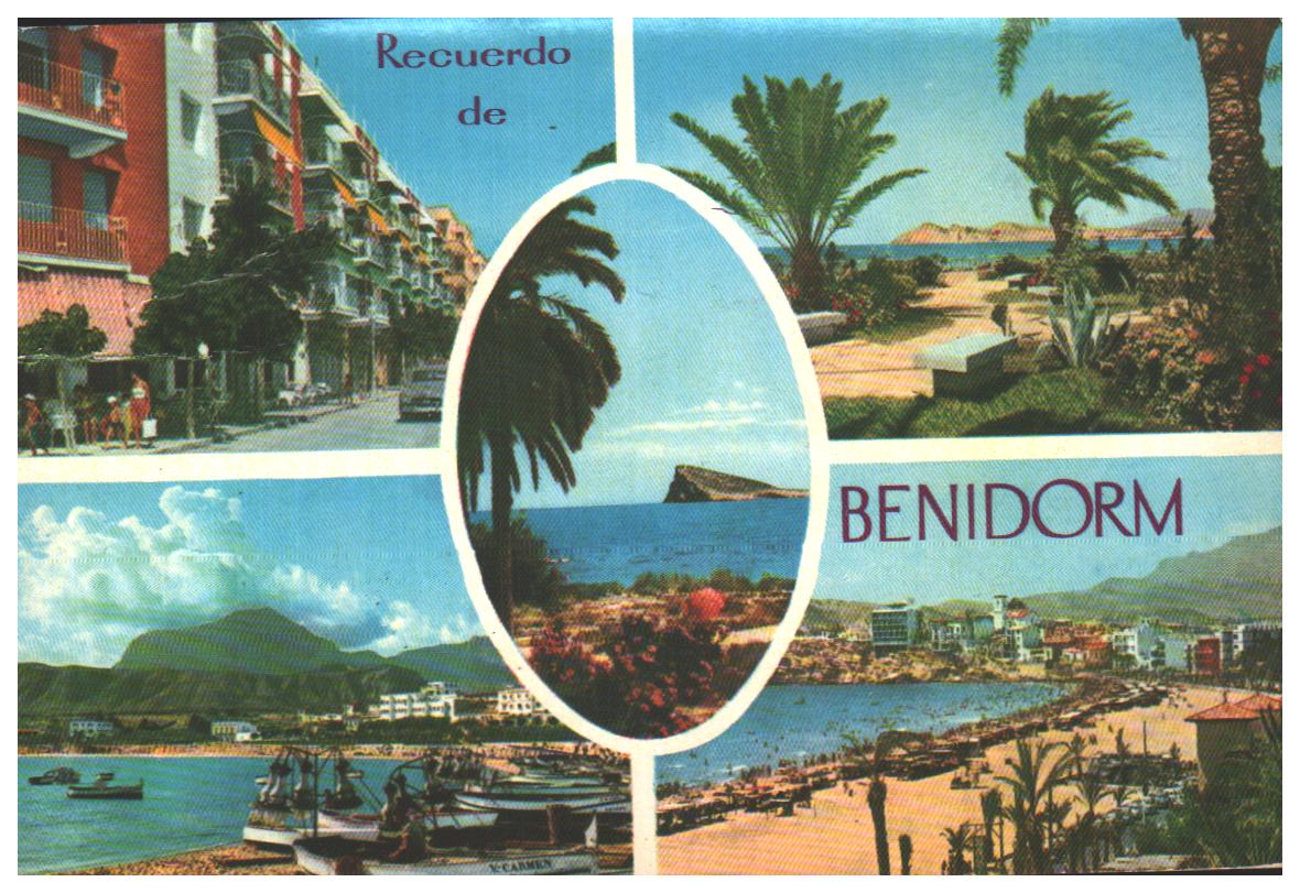 Cartes postales anciennes > CARTES POSTALES > carte postale ancienne > cartes-postales-ancienne.com Union europeenne Espagne Benidorm