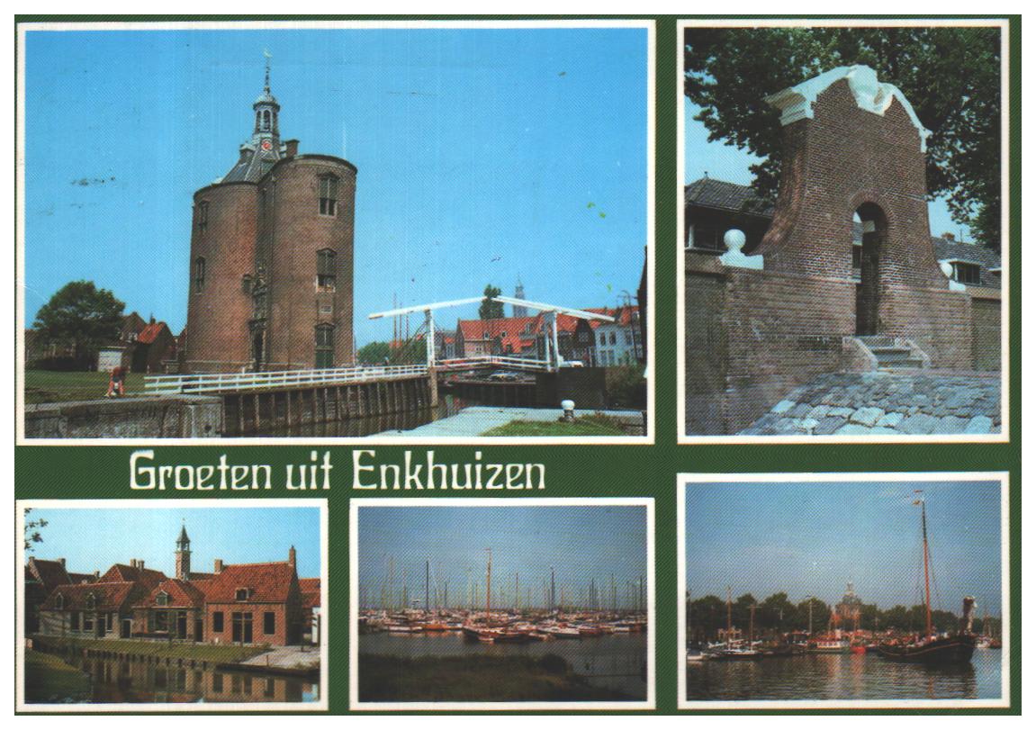Cartes postales anciennes > CARTES POSTALES > carte postale ancienne > cartes-postales-ancienne.com Union europeenne Pays bas Enkhuizen