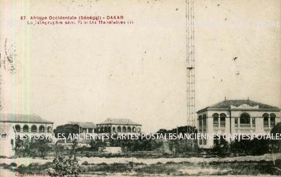 Cartes postales anciennes > CARTES POSTALES > carte postale ancienne > cartes-postales-ancienne.com Republique du senegal Dakar