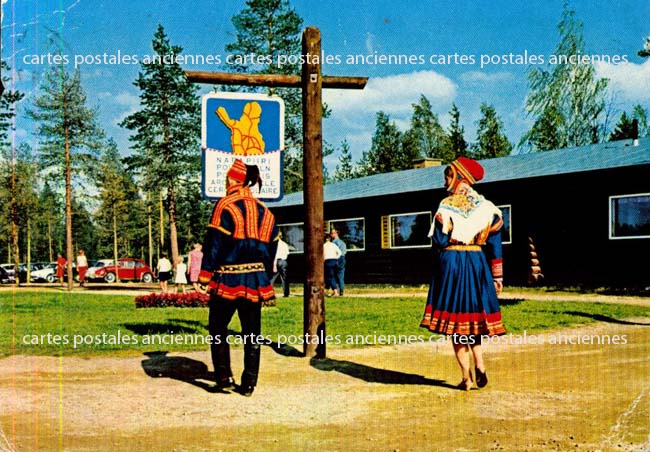Cartes postales anciennes > CARTES POSTALES > carte postale ancienne > cartes-postales-ancienne.com Union europeenne Finlande Rovaniemi