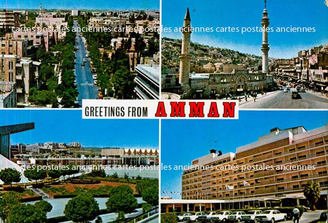 Cartes postales anciennes > CARTES POSTALES > carte postale ancienne > cartes-postales-ancienne.com Jordanie