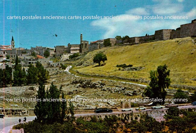 Cartes postales anciennes > CARTES POSTALES > carte postale ancienne > cartes-postales-ancienne.com Palestine Jerusalem palestine