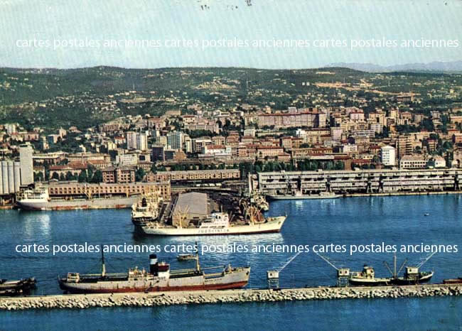 Cartes postales anciennes > CARTES POSTALES > carte postale ancienne > cartes-postales-ancienne.com Republique yougoslave Rijeka