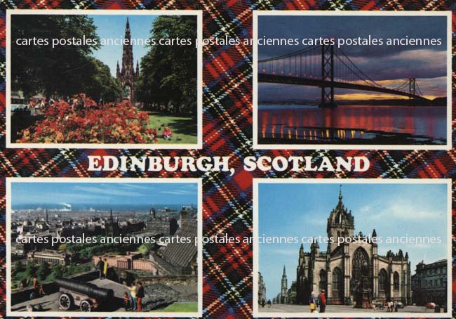 Cartes postales anciennes > CARTES POSTALES > carte postale ancienne > cartes-postales-ancienne.com Ecosse Edimbourg