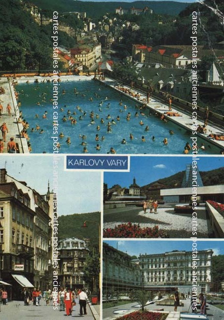 Cartes postales anciennes > CARTES POSTALES > carte postale ancienne > cartes-postales-ancienne.com Union europeenne Republique tcheque Karlovy vary