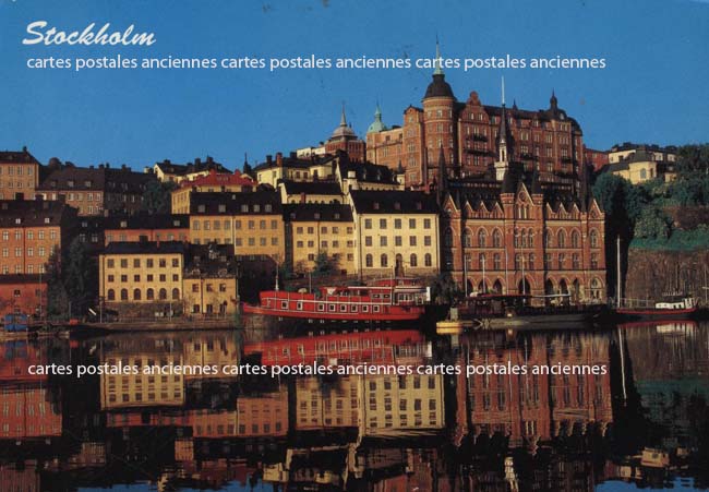 Cartes postales anciennes > CARTES POSTALES > carte postale ancienne > cartes-postales-ancienne.com Union europeenne Suede Stockholm
