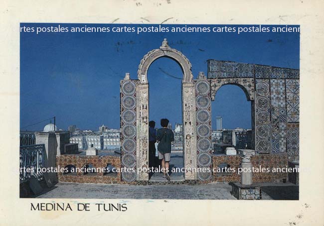 Cartes postales anciennes > CARTES POSTALES > carte postale ancienne > cartes-postales-ancienne.com Tunisie Tunis