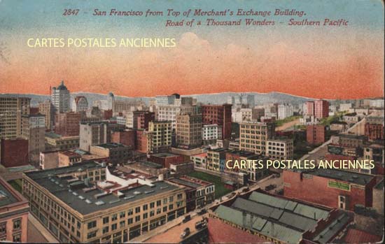 Cartes postales anciennes > CARTES POSTALES > carte postale ancienne > cartes-postales-ancienne.com Etats unis San francisco