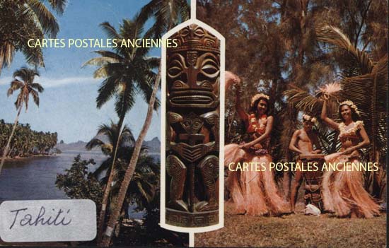 Cartes postales anciennes > CARTES POSTALES > carte postale ancienne > cartes-postales-ancienne.com Polynesie Tahiti