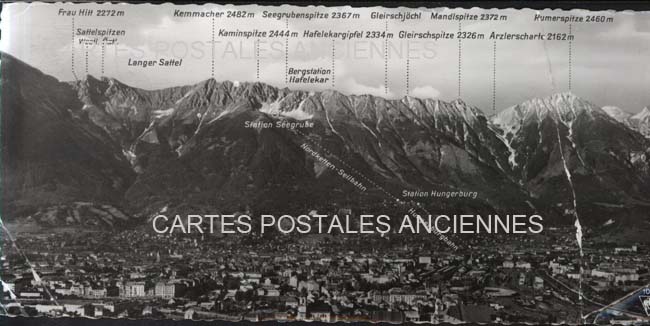 Cartes postales anciennes > CARTES POSTALES > carte postale ancienne > cartes-postales-ancienne.com Union europeenne Autriche Innsbruck