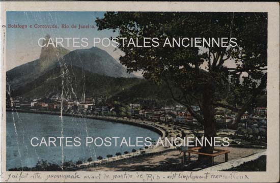 Cartes postales anciennes > CARTES POSTALES > carte postale ancienne > cartes-postales-ancienne.com Bresil Rio de janeiro
