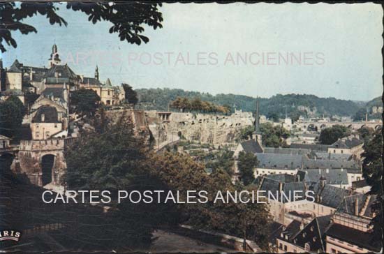 Cartes postales anciennes > CARTES POSTALES > carte postale ancienne > cartes-postales-ancienne.com Union europeenne Luxembourg Luxembourg ville