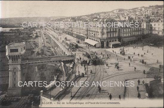 Cartes postales anciennes > CARTES POSTALES > carte postale ancienne > cartes-postales-ancienne.com Algerie Alger