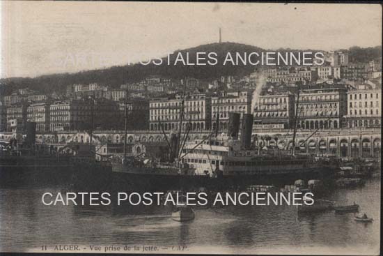 Cartes postales anciennes > CARTES POSTALES > carte postale ancienne > cartes-postales-ancienne.com Algerie Alger