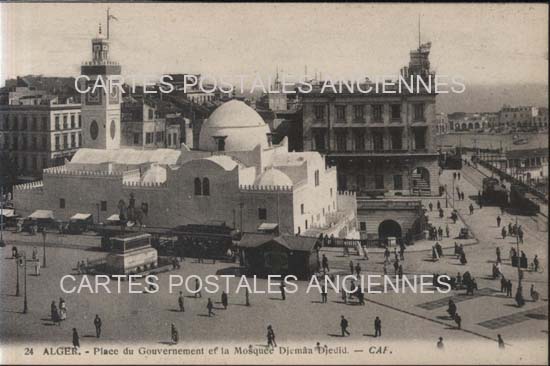 Cartes postales anciennes > CARTES POSTALES > carte postale ancienne > cartes-postales-ancienne.com Algerie Alger