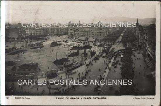 Cartes postales anciennes > CARTES POSTALES > carte postale ancienne > cartes-postales-ancienne.com Union europeenne Espagne Barcelone