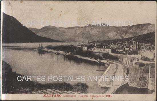 Cartes postales anciennes > CARTES POSTALES > carte postale ancienne > cartes-postales-ancienne.com Union europeenne Autriche Cattaro
