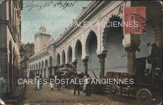 Cartes postales anciennes > CARTES POSTALES > carte postale ancienne > cartes-postales-ancienne.com Algerie Alger