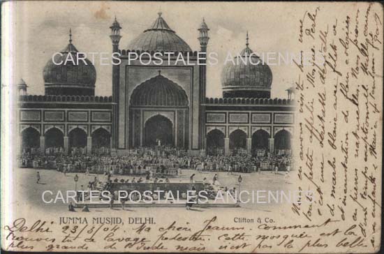 Cartes postales anciennes > CARTES POSTALES > carte postale ancienne > cartes-postales-ancienne.com Inde Delhi