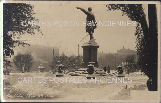 Cartes postales anciennes > CARTES POSTALES > carte postale ancienne > cartes-postales-ancienne.com Union europeenne Suede Stockholm