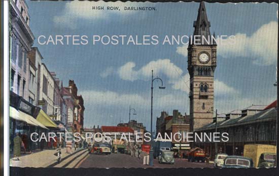 Cartes postales anciennes > CARTES POSTALES > carte postale ancienne > cartes-postales-ancienne.com Angleterre Darlington