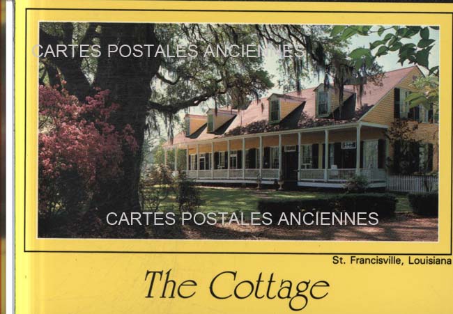 Cartes postales anciennes > CARTES POSTALES > carte postale ancienne > cartes-postales-ancienne.com Etats unis Louisiana Saint francisville