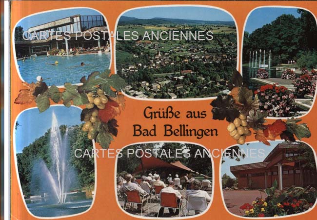 Cartes postales anciennes > CARTES POSTALES > carte postale ancienne > cartes-postales-ancienne.com Union europeenne Allemagne Bad bellingen