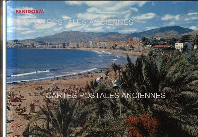 Cartes postales anciennes > CARTES POSTALES > carte postale ancienne > cartes-postales-ancienne.com Union europeenne Espagne Benidorm