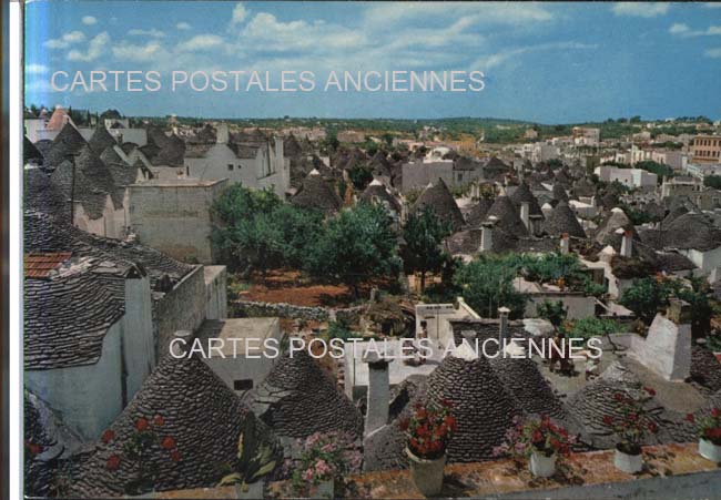 Cartes postales anciennes > CARTES POSTALES > carte postale ancienne > cartes-postales-ancienne.com Union europeenne Italie Alberobello