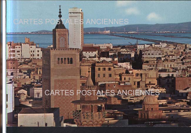 Cartes postales anciennes > CARTES POSTALES > carte postale ancienne > cartes-postales-ancienne.com Tunisie Tunis