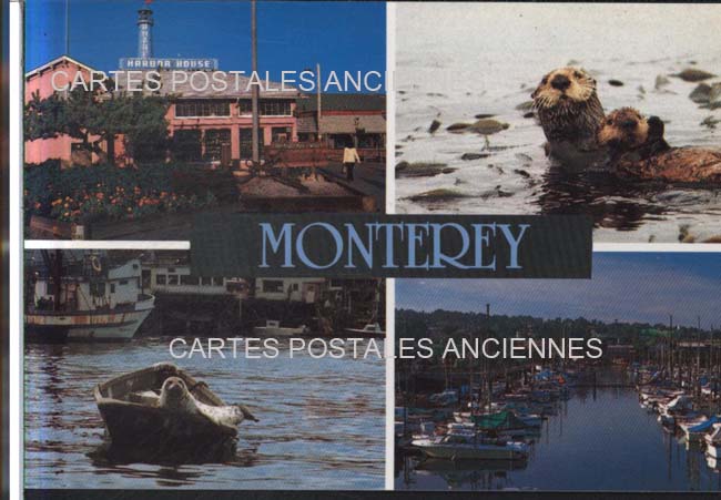 Cartes postales anciennes > CARTES POSTALES > carte postale ancienne > cartes-postales-ancienne.com Etats unis Californie Monterrey