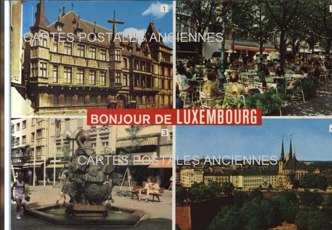Cartes postales anciennes > CARTES POSTALES > carte postale ancienne > cartes-postales-ancienne.com Union europeenne Luxembourg Luxembourg ville